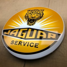 JAGUAR SERVICE illuminated wall sign led light box sign man cave home decor