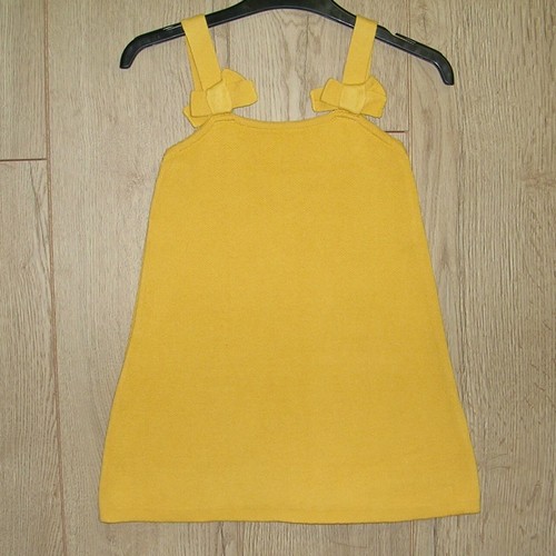 Zara girls yellow knitted - girls,