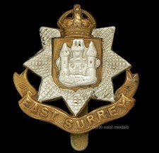 East Surrey Regiment Cap Badge