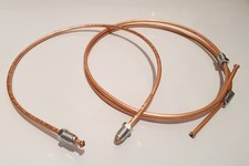 New Front Pair Brake Pipes Fit