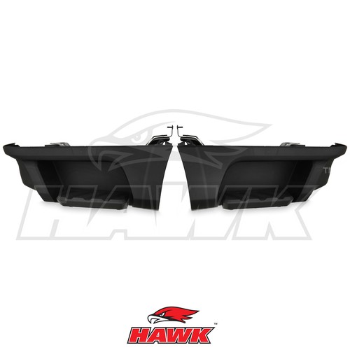 Rear bumper steps - rear, bed
