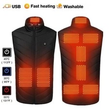 USB Men Electric Heated Vest