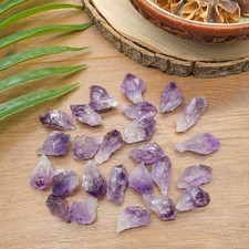 Amethyst Mini Points Small Rough Crystal Healing Chakra Reiki Stone x 10 Pieces