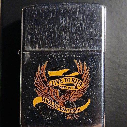 Zippo metal pocket lighter - metal,