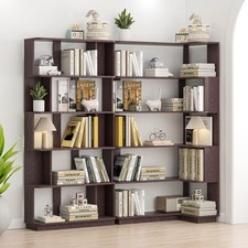Space Saver Corner Bookcase