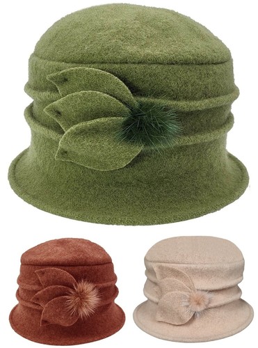 Womens cloche hat crushable - cloche,