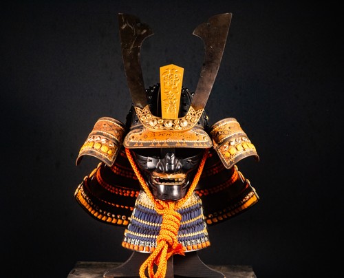 Samurai helmet iron kabuto - samurai, &