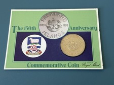 150th Anniversary Of The Falkland Islands Commemorative 50p Fifty Pence Crown