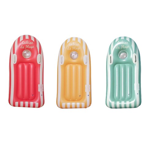 Inflatable body board pool toy - inflatable,