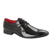 Mens Black Formal Lace Up