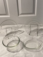 Vintage JAJ Pyrex Clear Glass