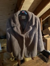 Ladies Faux Fur Jacket Size 16