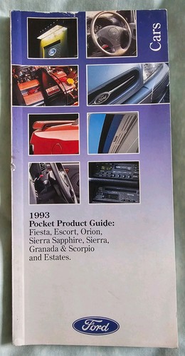 Ford pocket product guide - ford,