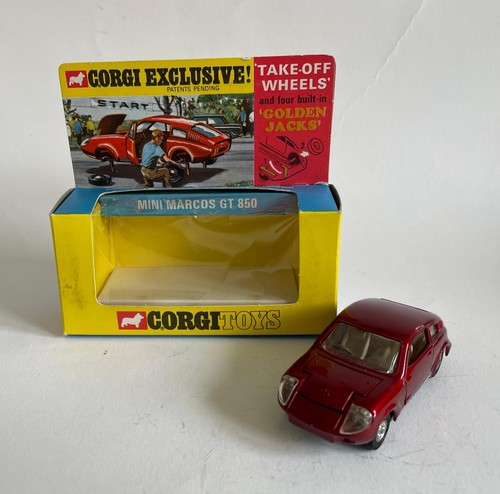 Corgi toys 341 mini - marcos, gt