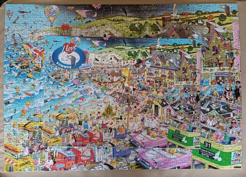Gibsons love summer jigsaw - 'i,