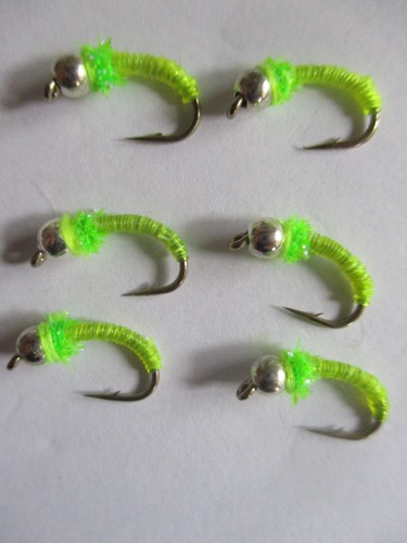 Charteuse bead buzzers - 6,