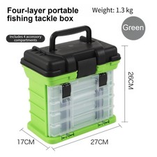 Fishing Tackle Box Four Layers