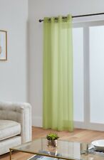 Voile Curtains With Eyelet Ring Top Heading - Net Voile Curtain - Lucy Panel