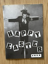 John Lydon (Johnny Rotten - Sex Pistols) Happy Easter Card | 14.7cm x 10.5cm