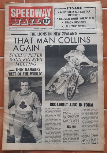 Speedway mail newspaper - mail,