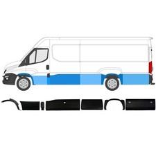 Side trim for Iveco Daily