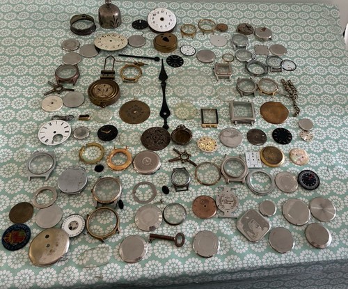 Vintage watch parts job - job, lot