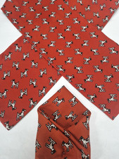 Cravat and handkerchief Set - Jack Russell / Parson Russell Terrier design