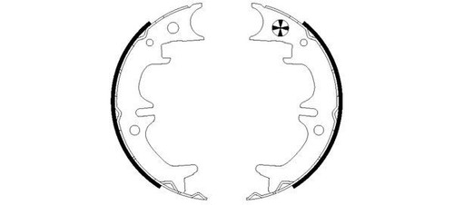Mintex parking brake shoe - mintex,