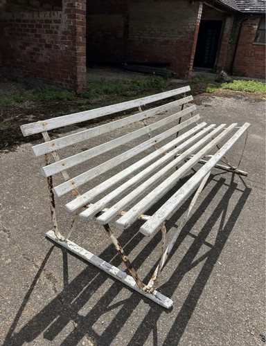 Antique english white wrought - english,