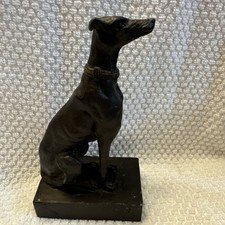 Vintage Cast Bronze Whippet /