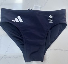 Men's Boy’s Adidas Team GB swimming Swim Wear 30” Tom Daley Paris