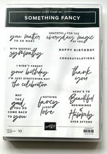 Something Fancy  Stampin'  Up
