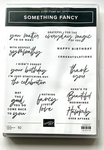 Something fancy stampin - something,