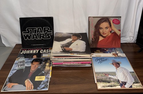 Box lot vintage lp vinyl - vintage,