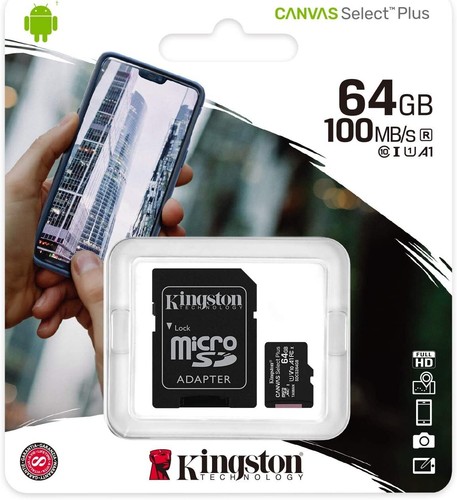 64gb micro card memory - 64gb, for