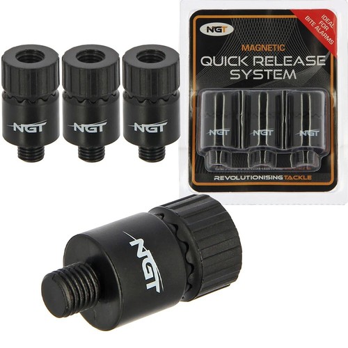 Quick release magnet systems - release,