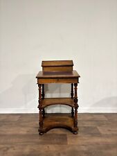 Antique Inlaid Walnut Davenport Style Desk,