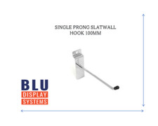 100mm Single Prong Slatwall
