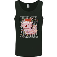 Christmas Axolotl Xmas Mens Vest Tank Top