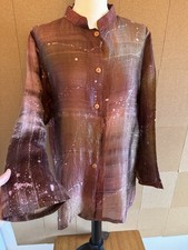 Silk Shirt Large Chest 48"