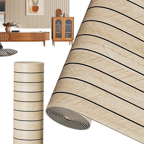 Wood grain slat wall - grain,