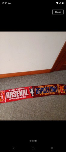 Vintage arsenal barcelona - vs,