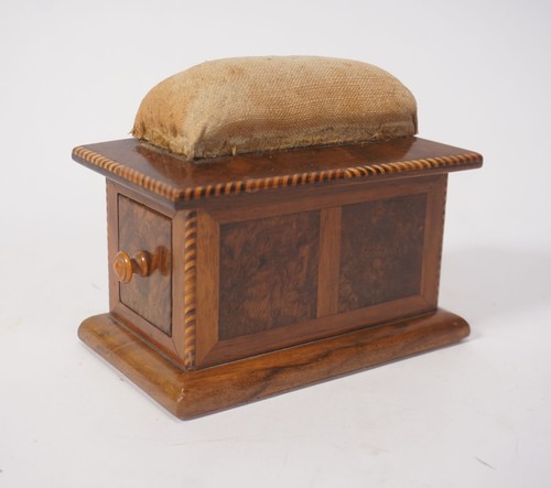 Antique biedermeier nähkissen - antique,