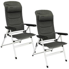 2X FOLDING CAMPING CHAIRS