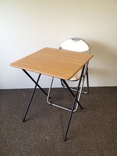 Folding exam class room Snack Lunch camping Laptop Coffee bistro Table & chair