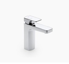 Roca L90 Smooth Body Cold (Eco) Start Basin Mixer & Waste - A5A3F01C00
