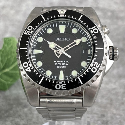 Seiko 5m62 0bl0 kinetic scuba - seiko,