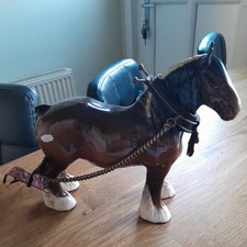 Vintage Beswick Shire Horse