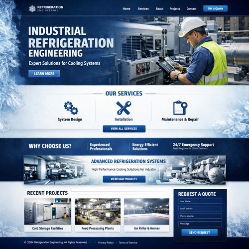 Industrial refrigeration - industrial,