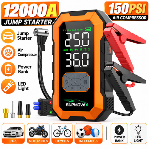 12000a car jump starter - starter, air